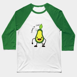 Cute Avocado Obsession Baseball T-Shirt